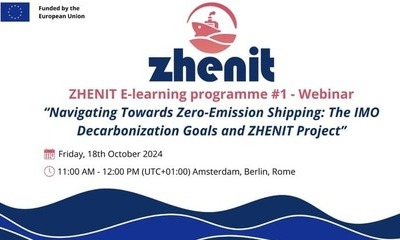 ​First ZHENIT Project E-Learning Programme Webinar