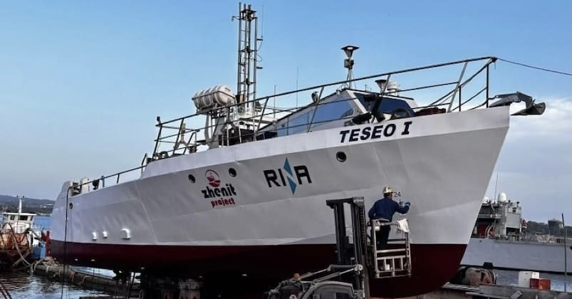 The vistit to the vessel TESEO allowed participants to observe firsthand the technological developments achieved within the project in a real operational environment